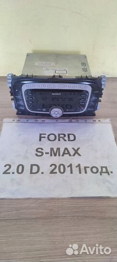 Магнитола vp6m2f-18c821-fd Ford S-Max, 2009г