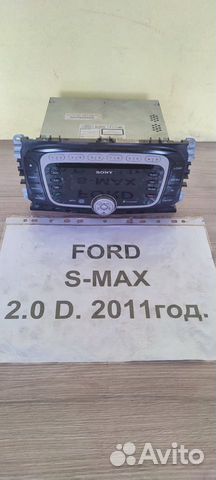 Магнитола vp6m2f-18c821-fd Ford S-Max, 2009г