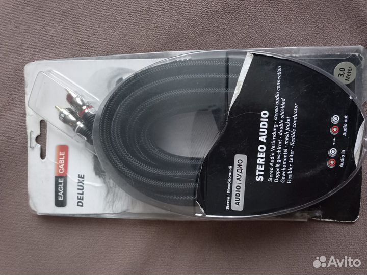 Кабель Deluxe Stereo Audio 3,0 м