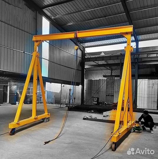 Мпу, кран козловой мобильный