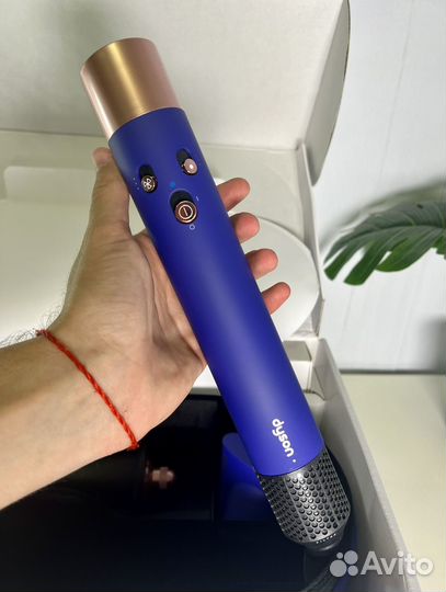 Стайлер dyson hs 05 airwrap long vinca blue