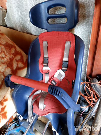 Детское велокресло заднее