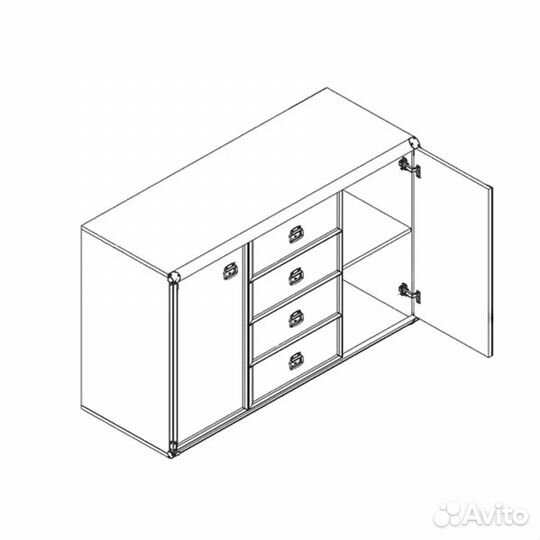 Прилавок индиана jkom2d4s сосна каньон