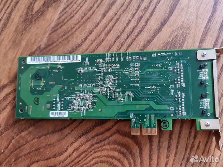 Гигабитная сетевая карта со свичем