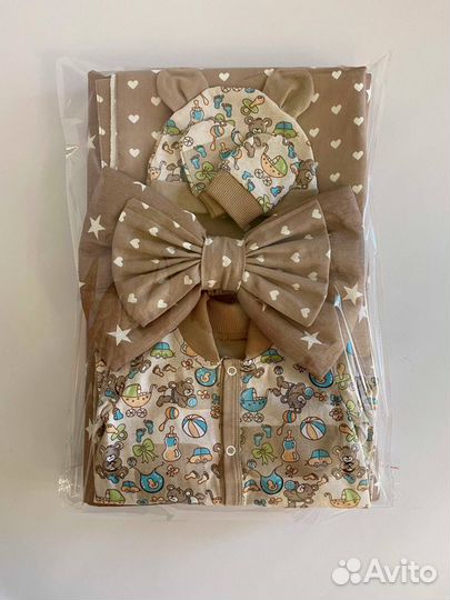 Комплект на выписку для новорожденного