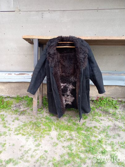 Тулуп из овчины бекеша мужские и женский