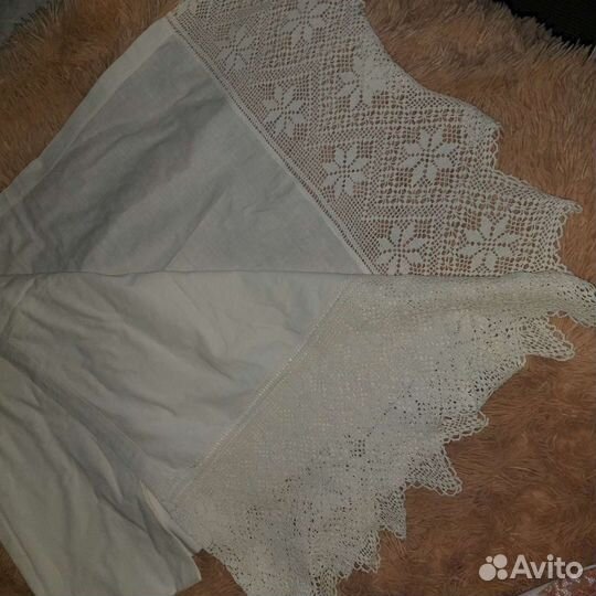 Ткани,простыни,подзоры,скатерть СССР