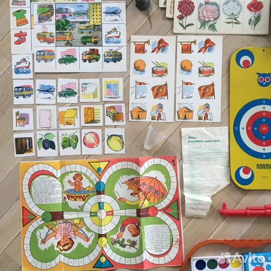 Игрушки СССР одной коробкой