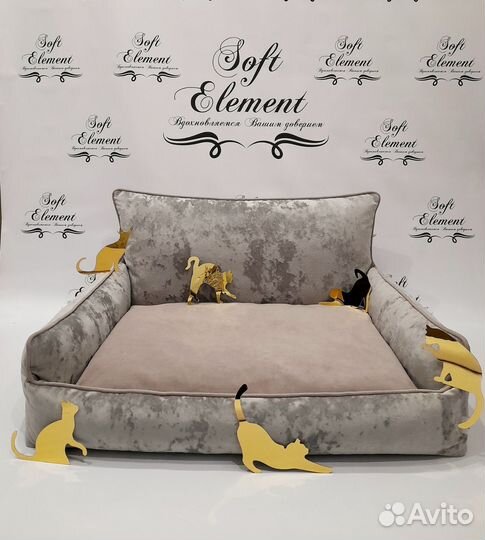 Лежанки со съёмными чехлами