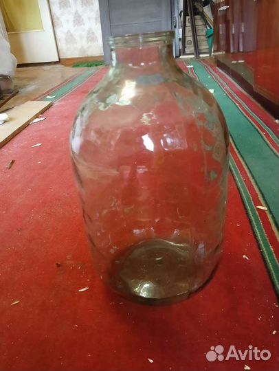 Банка 10 литров стеклянная