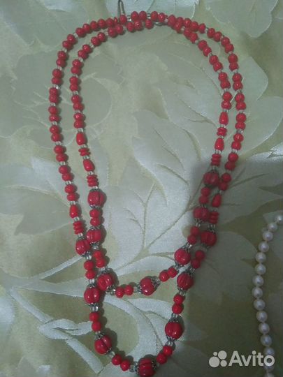 Винтажные чешские бусы, ручная работа, серебро и ж