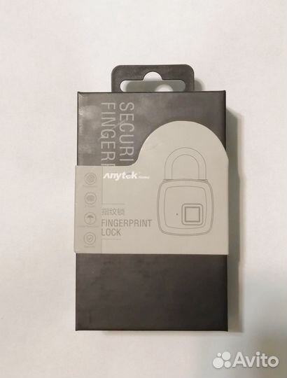 Биометрический навесной замок. Новый