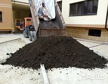 Навоз, перегной, чернозём, песок, щебень