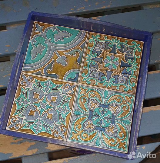 Поднос сервировочный