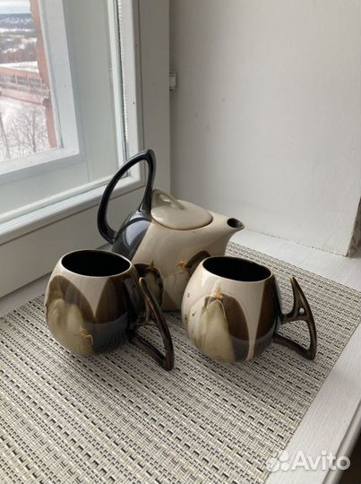 Сервиз чайный керамика ручная роспись