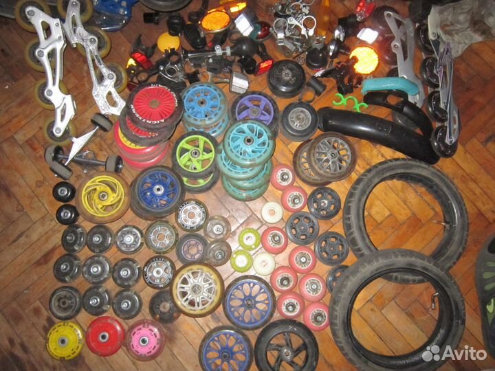 Части самоката колёса 12-8 см