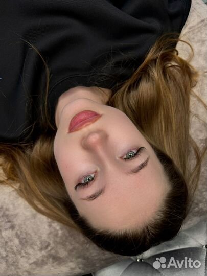 Наращивание ресниц модель