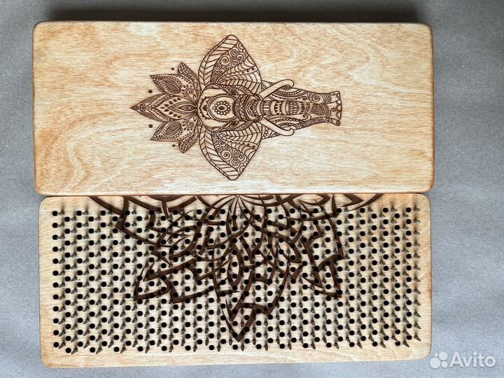 Садху доска с нержавеющими гвоздями для йоги