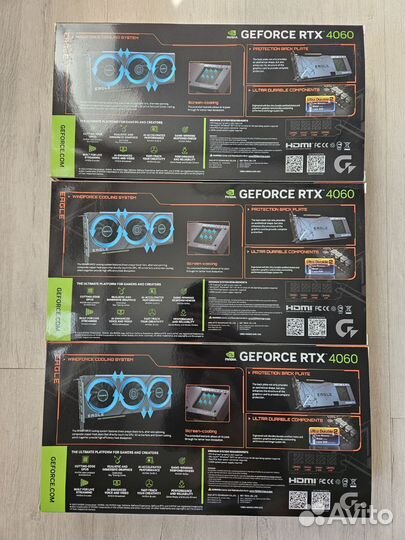 Видеокарта gigabyte nvidia RTX 4060 eagle OC