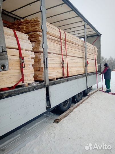 Доска обрезная 1 и 2 сорт