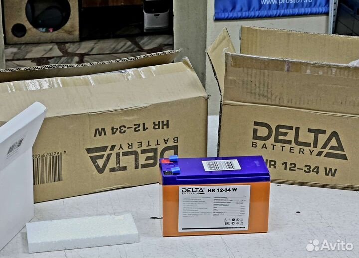 Аккумуляторная батарея Delta HR 12-34R 12V