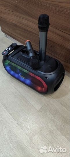 Блютуз колонка с подсветкой