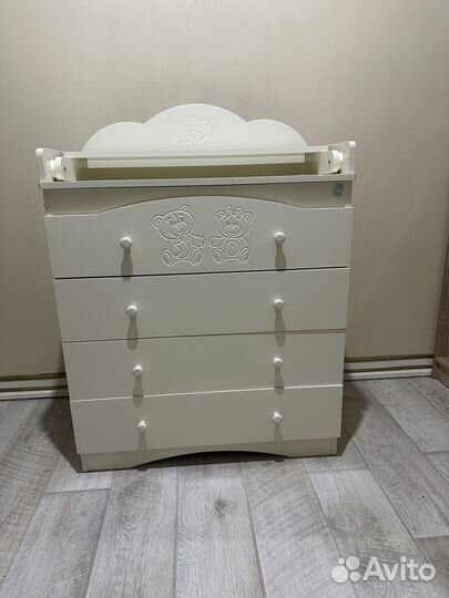 Комод детский с пеленальным столиком