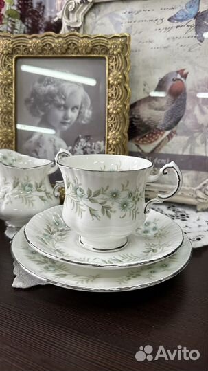 Чайное трио. сахарница Paragon серия Debutante