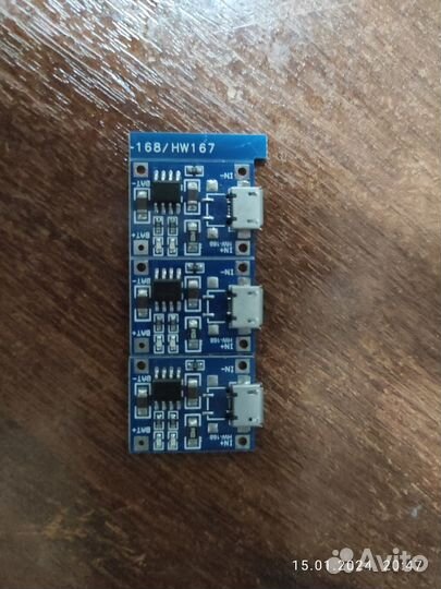 Заряда аккумуляторов TP4056