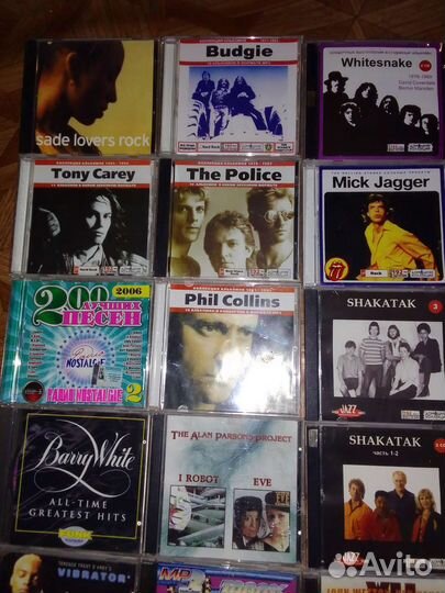 Коллекция CD\MP3 дисков зарубежных исполнителей