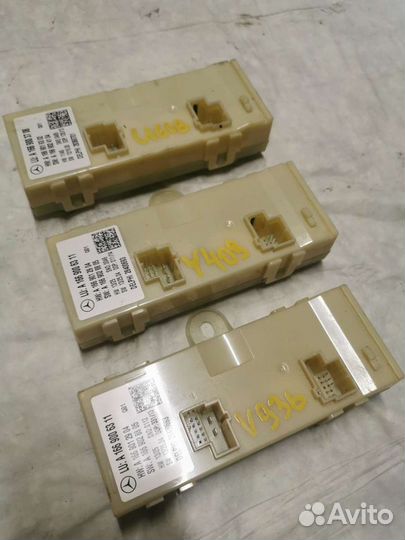 Блок управления крышкой баг. Mercedes W166, x166