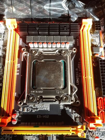 Материнская плата kllisre X79 сокет 2011+E5 2660V2