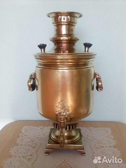 Самовар угольный старинный