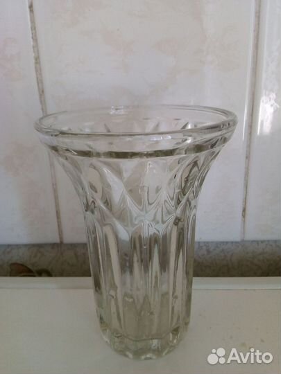 Ваза-Салфетница СССР уршельский стекольный завод