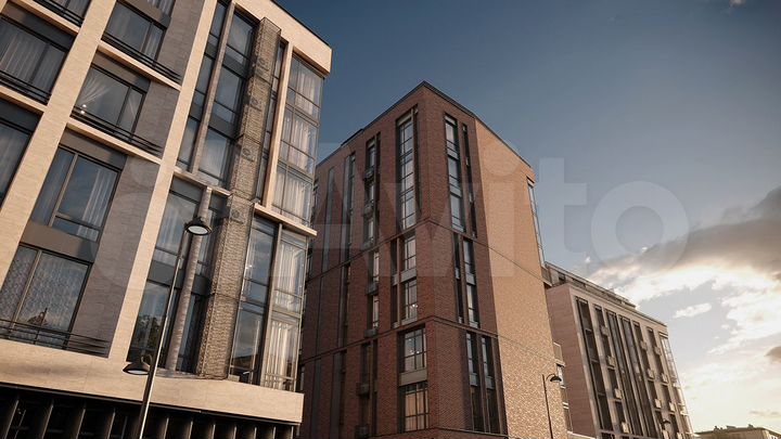 2-к. квартира, 67,1 м², 4/9 эт.