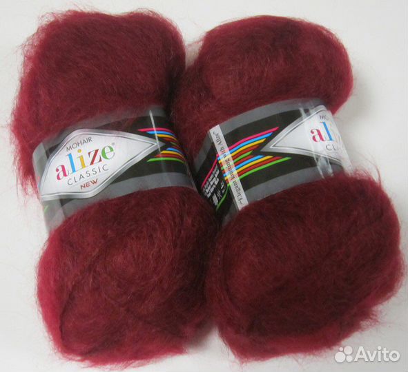 Пряжа Alize Mohair classik (25мохер, 25шерсть)