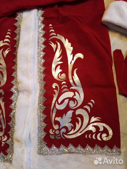 Костюм деда мороза взрослый