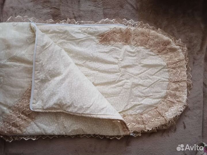 Детский конверт на выписку летний