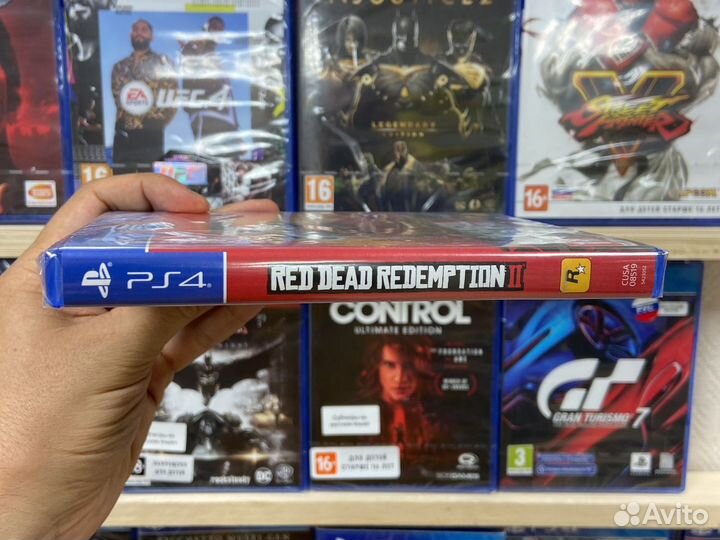 Red Dead Redemption 2 игра PS4