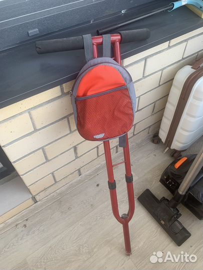 Велосипед коляска с ручкой