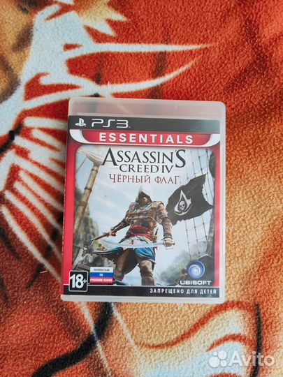 Диск Assassin's creed Black Flag ps3
