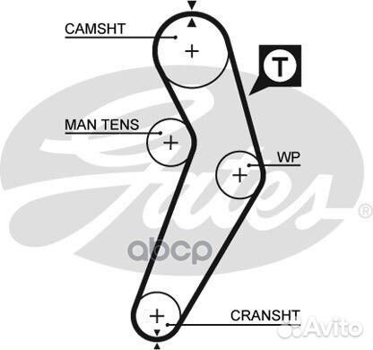 Ремень грм 5473xs Gates