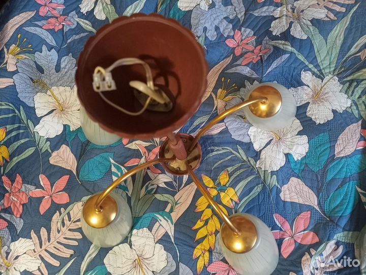 Люстра гдр винтаж 60-70 годов