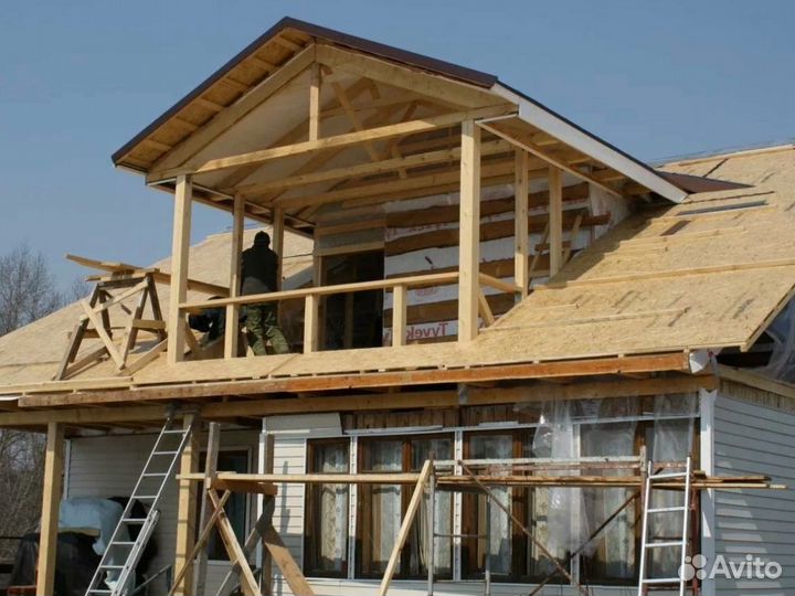 Кровельные работы. Ремонт, замена крыши и кровли