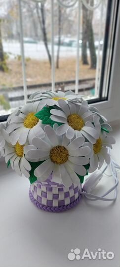 Цветы из фоамирана