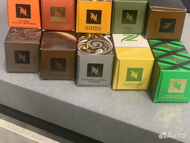 Сет из кофе-капсул nespresso