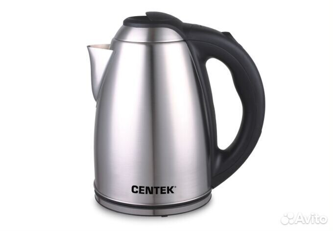 Чайник Centek CT-0049 металл 1,8л, 1800W, нерж кры