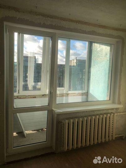 Балконная дверь пвх с окном