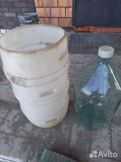 Бутылка стеклянная 20 литров