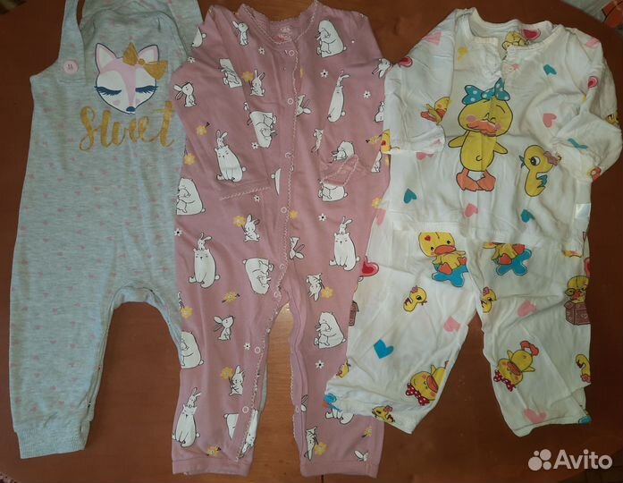 Одежда для девочки 80-86 размер